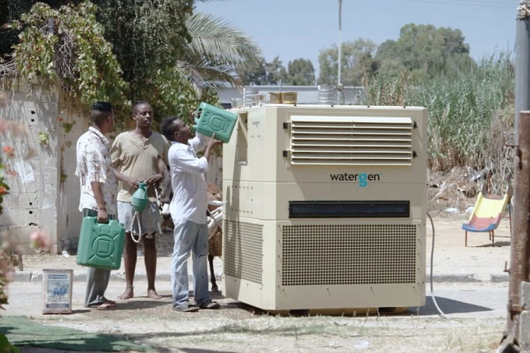 ساخت دستگاهی برای تولید آب آشامیدنی از هوا