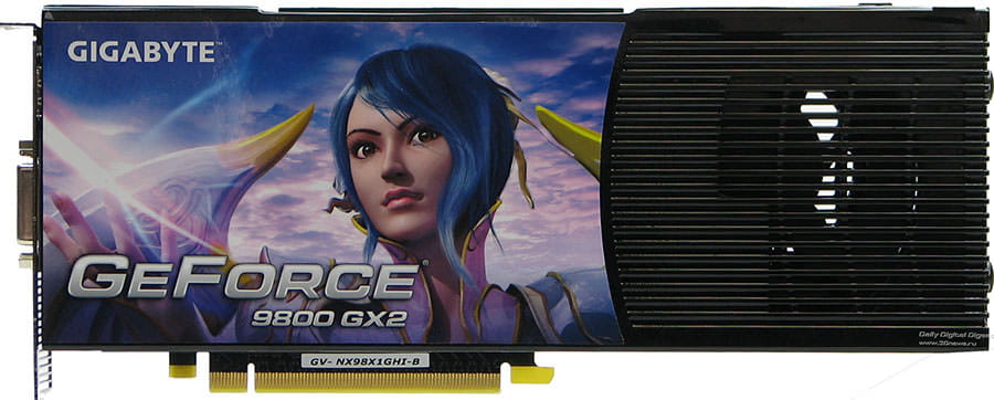 gigabyte GeForce 9800 GX2