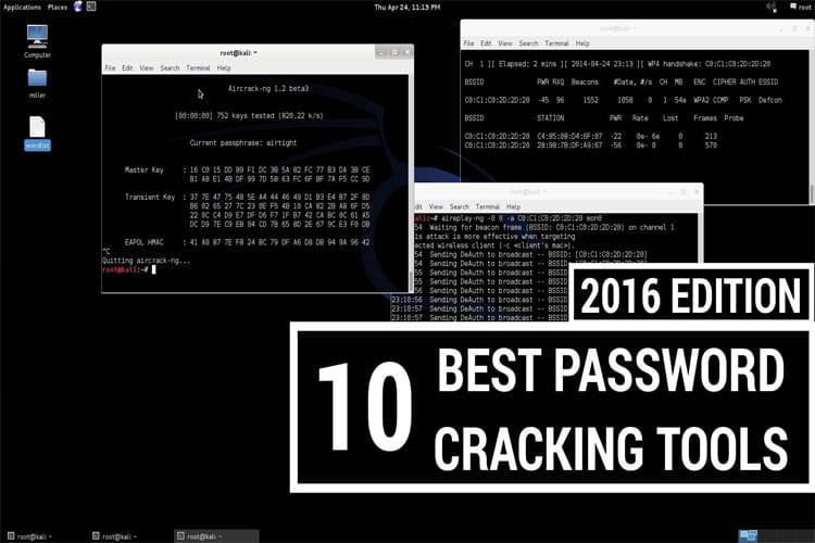 معرفی ۱۰ ابزار برتر کرک پسورد در سال ۲۰۱۶