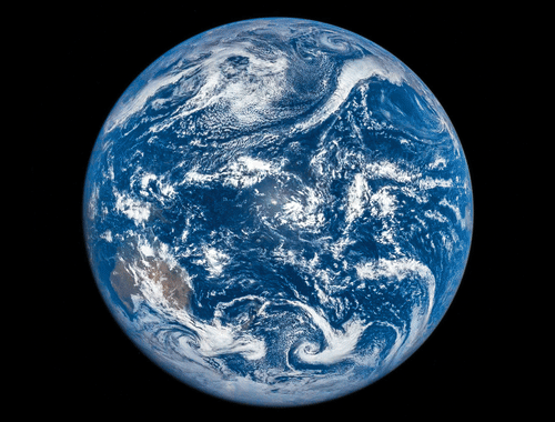 تصویر زمین از فضا DSCOVR