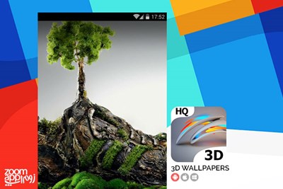 اپلیکیشن 3D Wallpapers: تصاویر سه بعدی و با کیفیت فوق العاده برای زمینه - زوم اپ