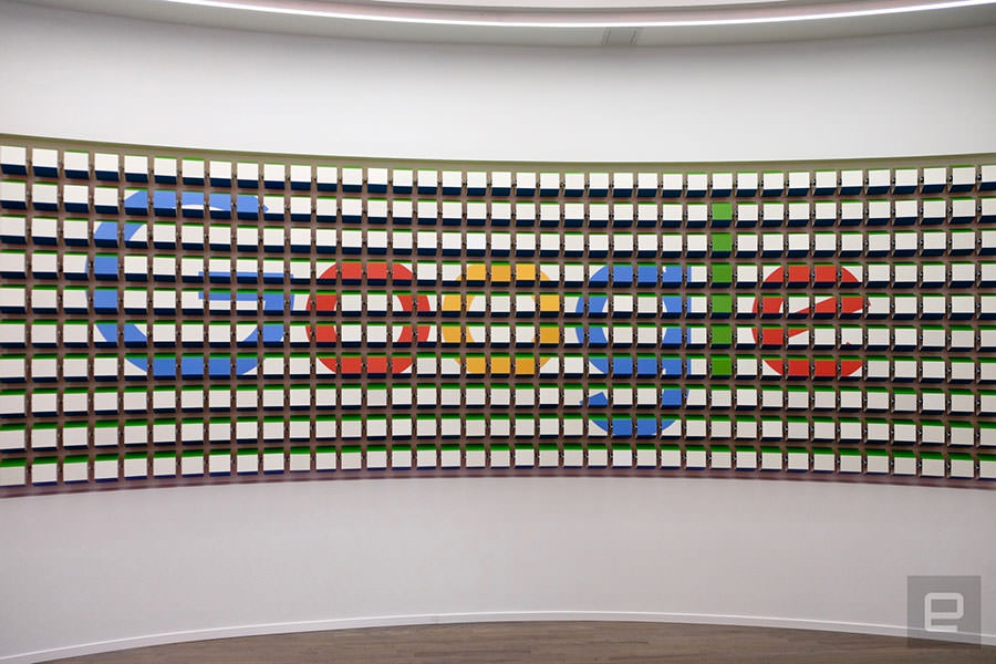 google pixel wall