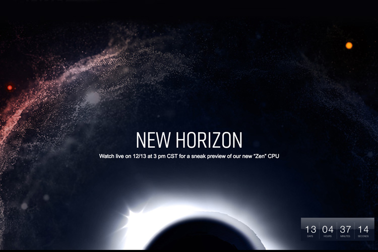 ای ام دی مراسم New Horizon را برای نمایش قابلیت پردازنده‌های Zen برگزار می‌کند