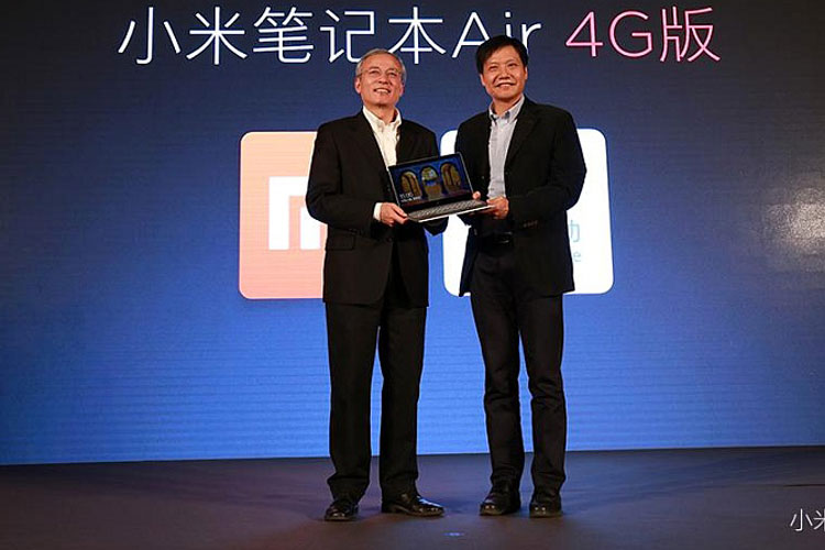 شیائومی از مدل 4G می نوت بوک ایر مجهز به ویندوز 10 رونمایی کرد