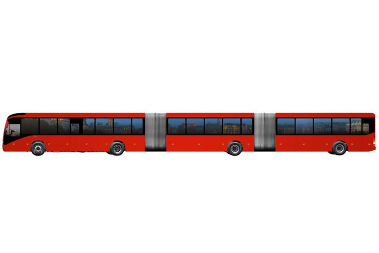 ولوو بزرگ‌ترین اتوبوس جهان را برای ناوگان حمل و نقل عمومی برزیل می‌سازد