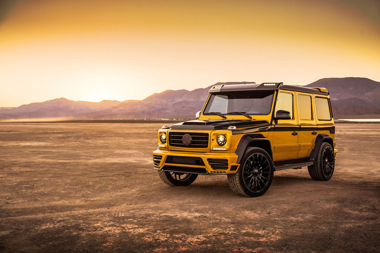 کیت بدنه عریض منصوری برای مرسدس‌بنز G-Class