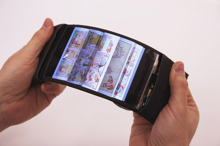 رفلکس، طراحی مفهومی یک گوشی با صفحه نمایش تاشو