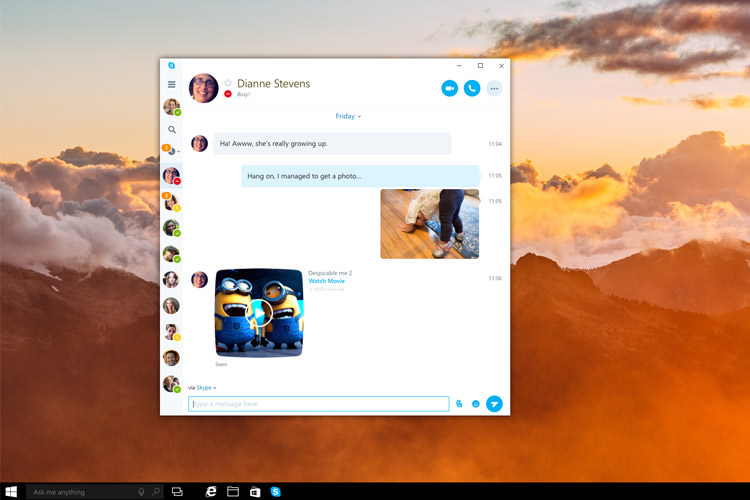 اسکایپ با ۳۰۰ میلیون کاربر فعال ماهیانه، به چت بات های هوشمند مجهز می‌شود