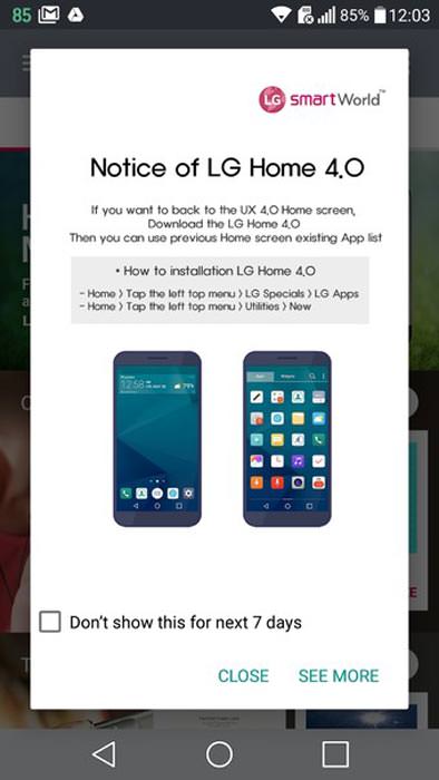 LG Home (UX 4.0)