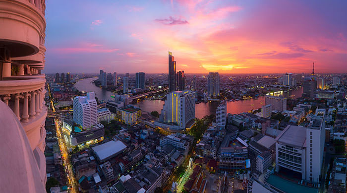 آثار عکاسی جولین گروندین از بانکوک