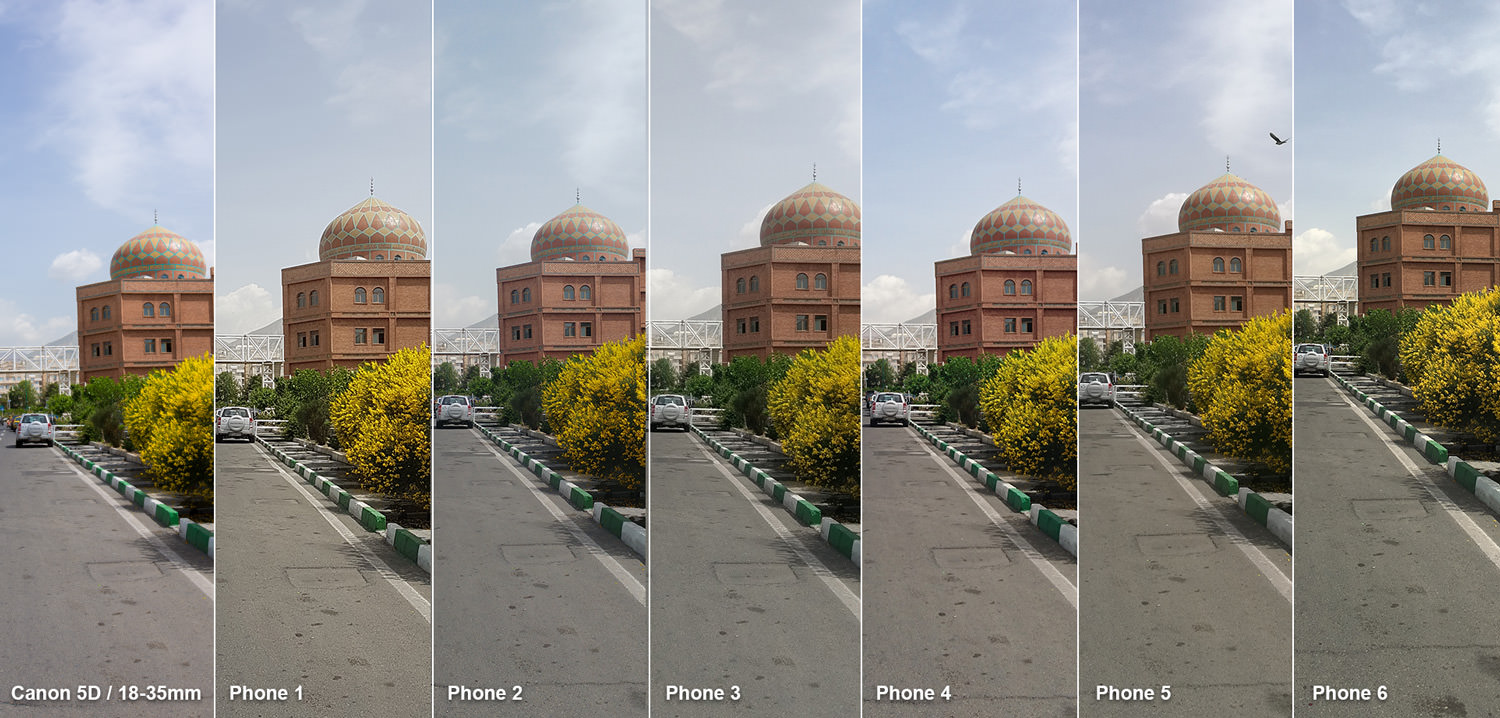 مقایسه دوربین Galaxy S7 vs iPhone 6s Plus vs Xperia Z5 vs LG G5 vs HTC 10 vs P9 vs 