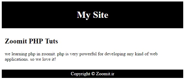 my site php