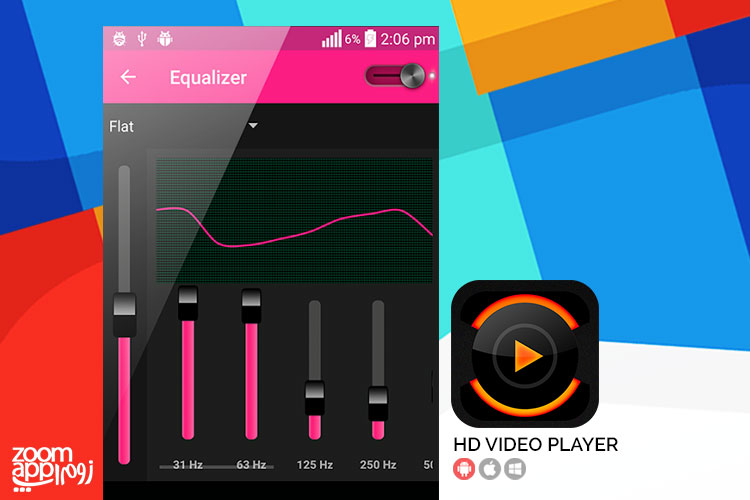 اپلیکیشن HD Video Player: پخش فایل های صوتی و ویدیویی در اندروید - زوم اپ