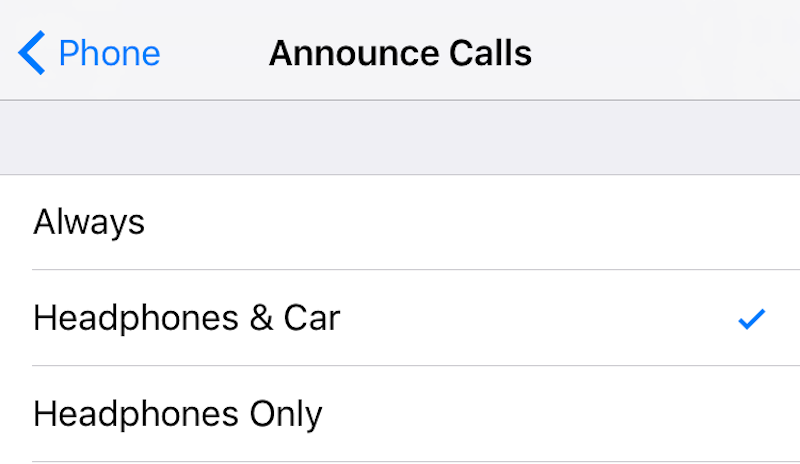 Siri Can Announce Who’s Calling