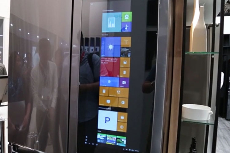 ال‌جی یخچال هوشمند مجهز به ویندوز 10 را معرفی کرد