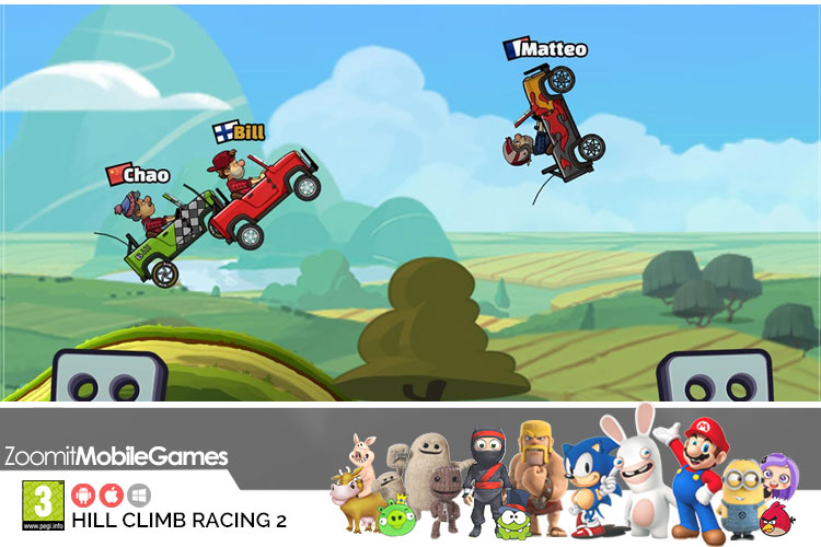 بازی Hill Climb Racing 2: بازگشت موفقیت آمیز بیل نیوتون
