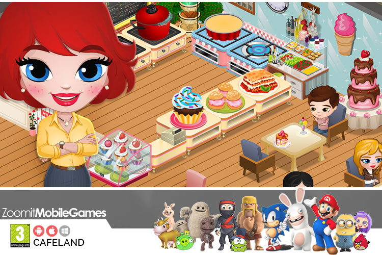 بازی Cafeland World Kitchen: سرو خوراکی و غذاهای خوشمزه در آشپزخانه شما