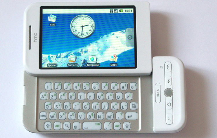اولین گوشی اندرویدی HTC Dream