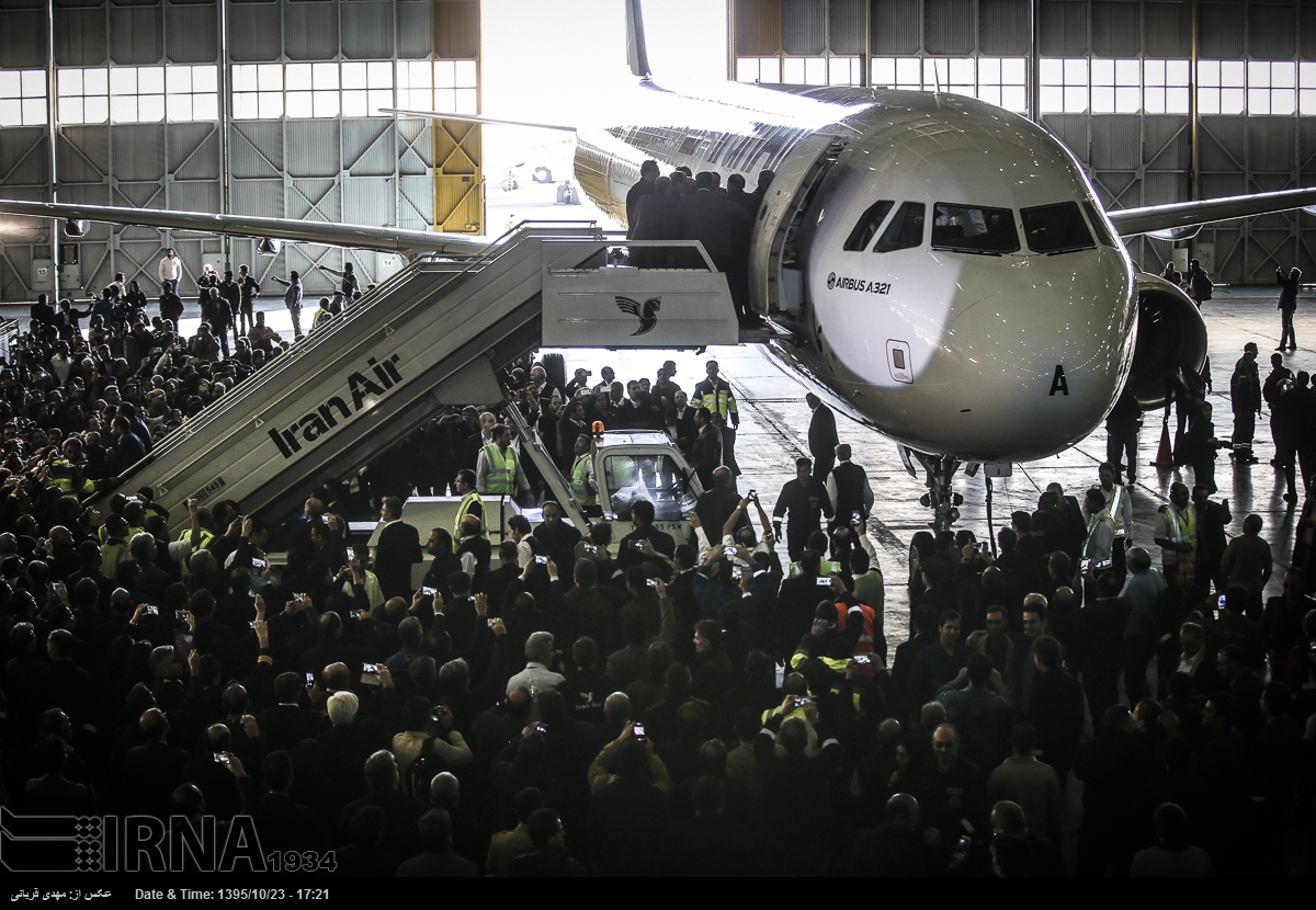 airbus a321-211 iranair- ایرباس ای ۳۲۱ ایران ایر