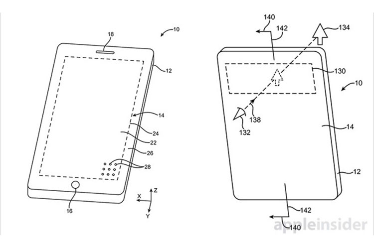 اپل پتنت جدیدی در ارتباط با آیفون بدون حاشیه صفحه نمایش منتشر کرد