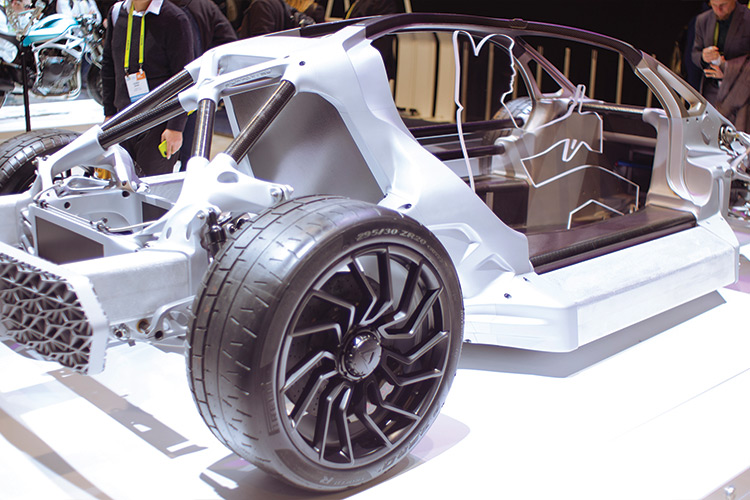 اوج فناوری کمپانی Divergent در پرینت سه بعدی خودرو 