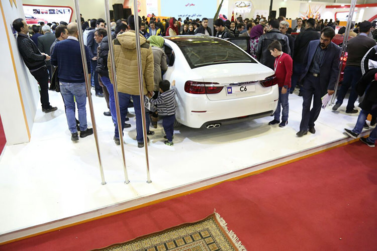 سیتروئن C6، سیتروئن C4L و چانگان CS75 محصولات جدید سایپا در نمایشگاه خودرو اصفهان