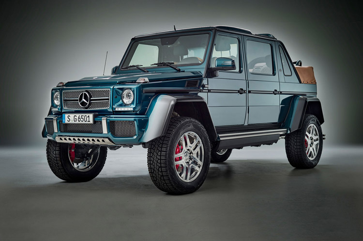 مرسدس میباخ G650 Landaulet 2017 معرفی شد