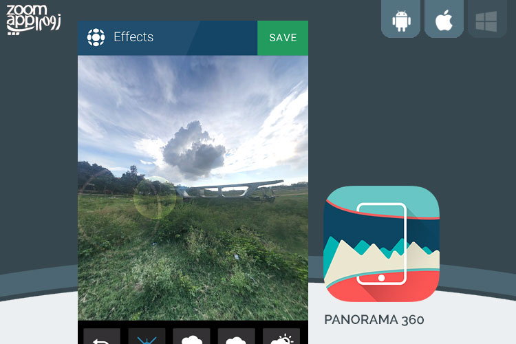 برنامه Panorama 360: ثبت تصاویر پانوراما در اندروید و آی او اس - زوم اپ