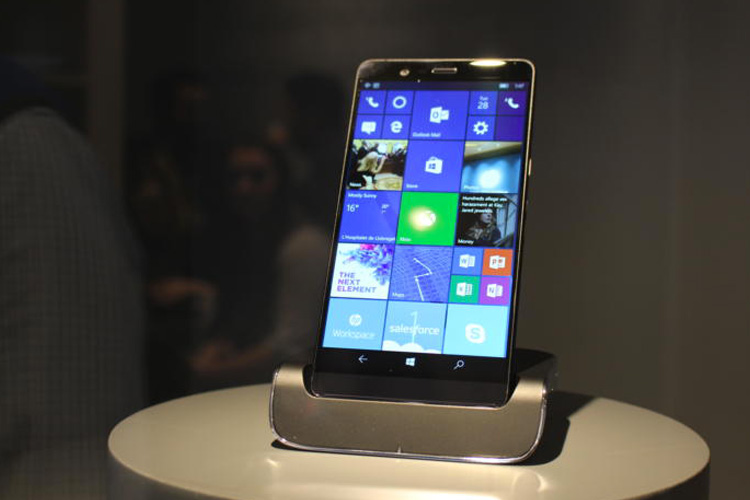 اچ پی نمونه مفهومی گوشی Elite X3 را در MWC 2017 به نمایش گذاشت