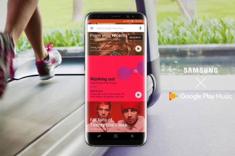 گوگل پلی موزیک اپلیکیشن پیش‌فرض دستگاه‌های سامسونگ خواهد شد