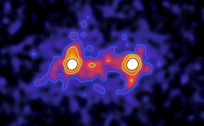 ثبت تصویری از ماده تاریک بین کهکشان ها برای اولین بار