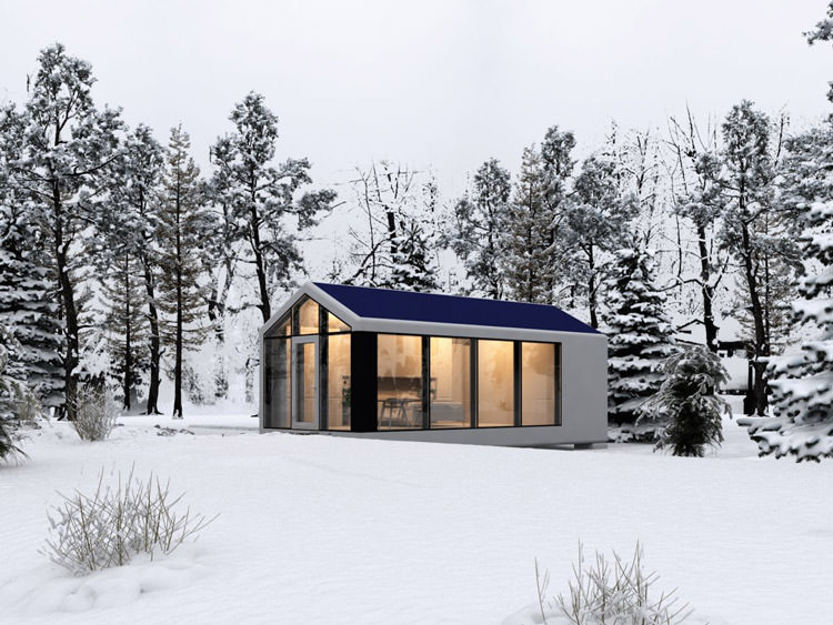 3D printed house- living in snow