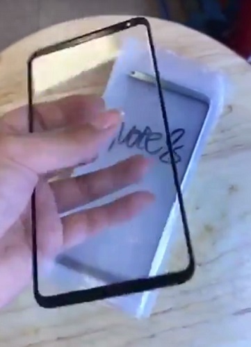 Galaxy Note 8 Front Panel
