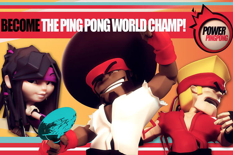 معرفی بازی موبایل power ping pong