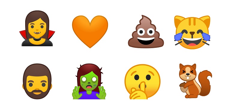 Android O emojies