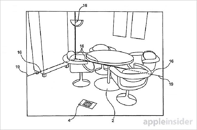 apple AR patent