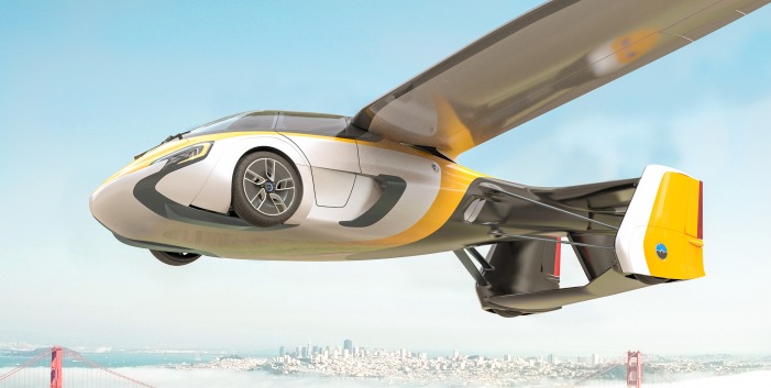 خودروی پرنده ایروموبیل Aero mobile flying car