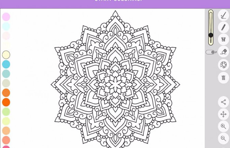 Zen: Coloring book for adults 