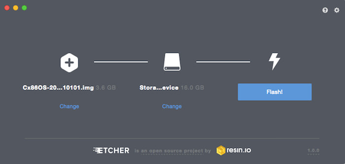 run-chrome-os-usb-etcher-completed-3-steps