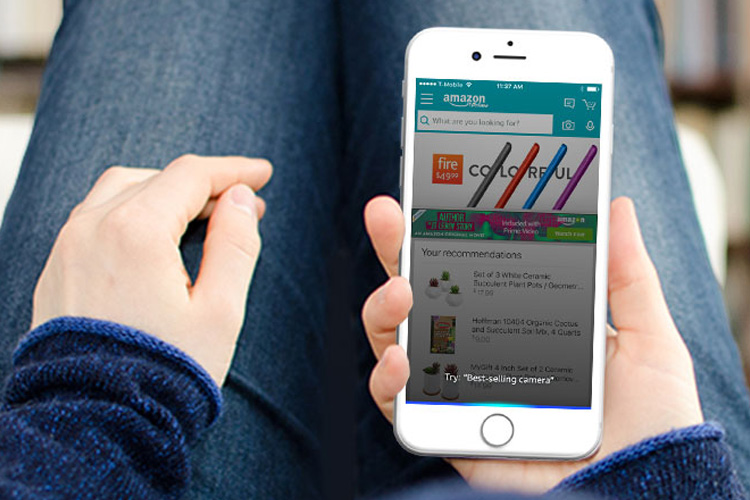 ال ا به اپلیکیشن اندرویدی آمازون اضافه می شود