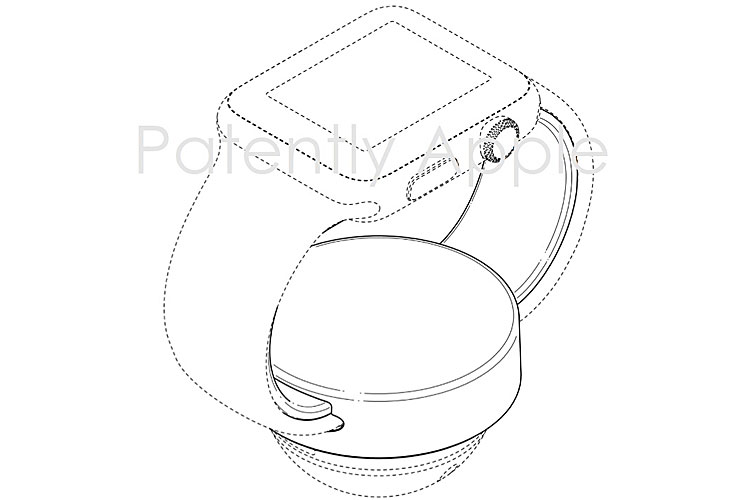 پتنت جدید اپل؛ پایه‌‌ای عجیب برای اپل واچ 
