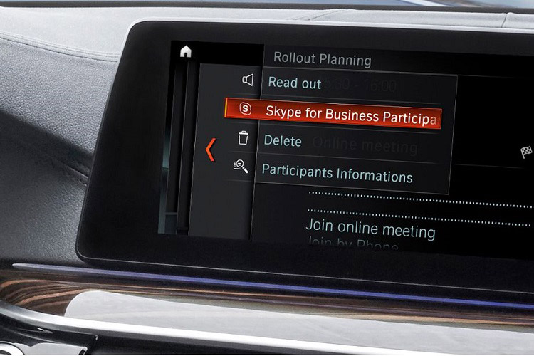 مایکروسافت با همکاری بی ام و، اسکایپ را در خودروها ارائه می‌کند