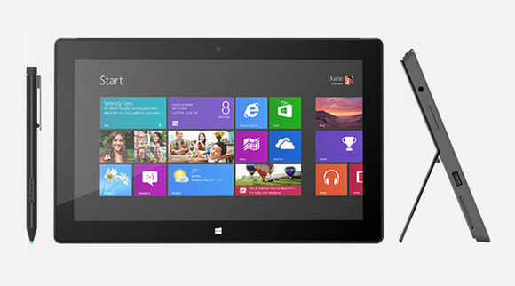 Microsoft Surface with Windows 8 Pro-580-100
