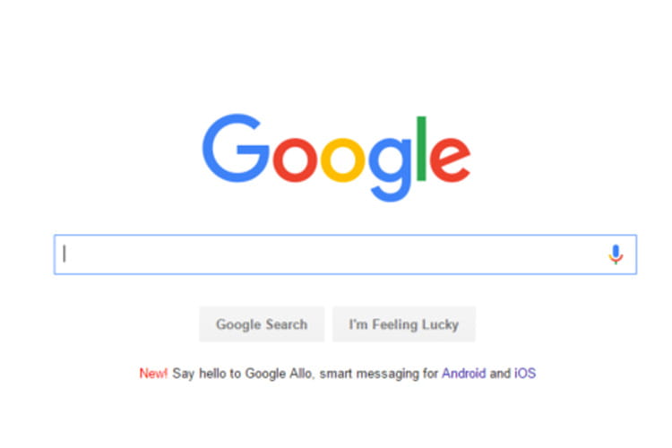 گوگل، پیام رسان Allo را در صفحه جستجوی خود تبلیغ می کند