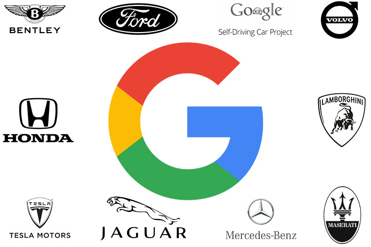 لیست بیشترین خودروسازان جستجو شده توسط گوگل در سال ۲۰۱۶