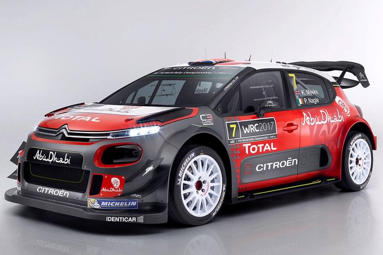 سیتروئن C3 WRC مدل ۲۰۱۷ رونمایی شد