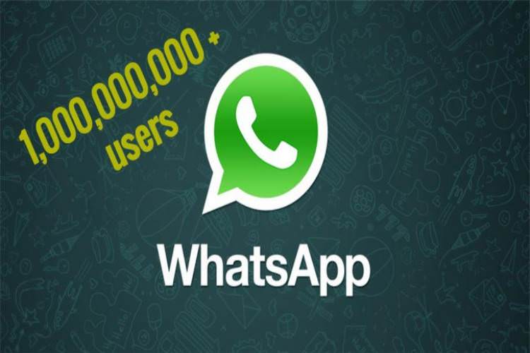 تعداد کاربران واتس اپ به مرز یک میلیارد رسید