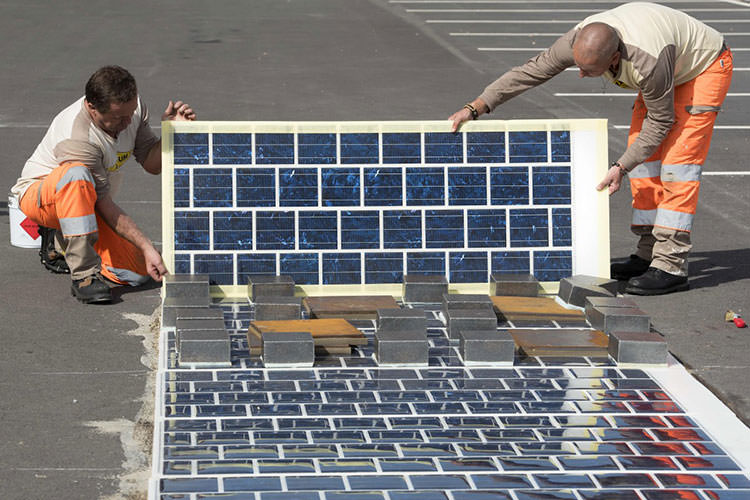 فرانسه تا ۵ سال آینده ۱۰۰۰ کیلومتر جاده‌ خورشیدی احداث می‌کند