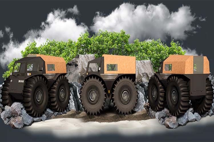 تماشا کنید: Sherp؛ خودرویی مخصوص استفاده در شرایط سخت