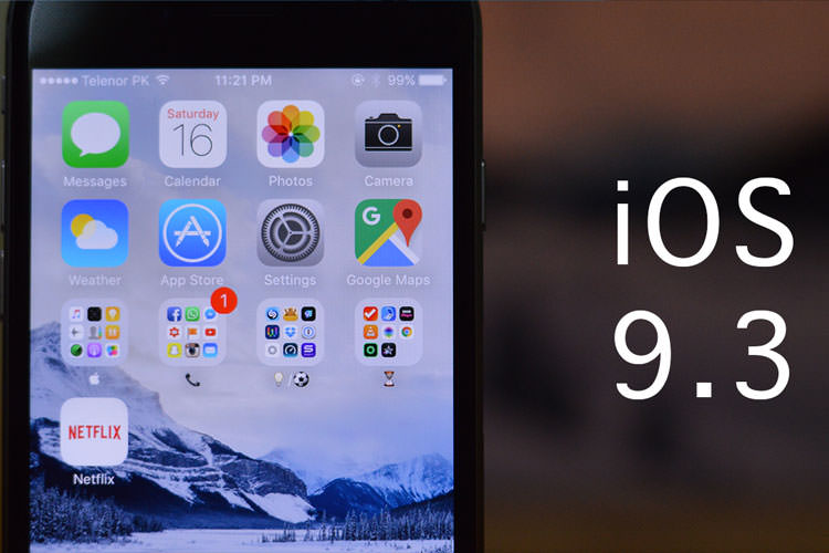 عرضه آپدیت iOS 9.3 برای ابزارهای قدیمی اپل به دلیل مشکل فعالسازی متوقف شد